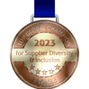 Top Global Champion 2023 for Supplier Diversity and Inclusion